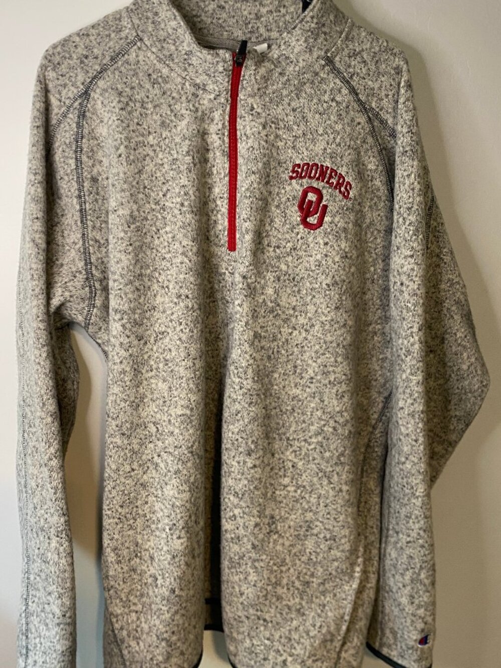 Champion University of Oklahoma Sooners quarter-zip XL